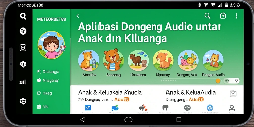 Antarmuka METEORBET88 dengan berbagai pilihan dongeng menarik.