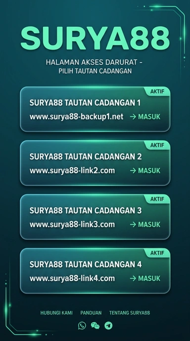Link Alternatif Surya88 untuk Pengguna Android